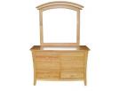 Canterbury dressing table and mirror